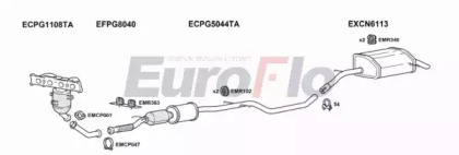 Система выпуска ОГ EuroFlo PG40720 3004B